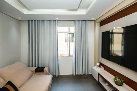 Sala de apartamento à venda com 3 quartos, 70m² em Serrano, Belo Horizonte
