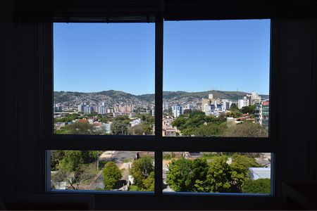 Vista da Sala de apartamento à venda com 1 quarto, 39m² em Bom Jesus, Porto Alegre