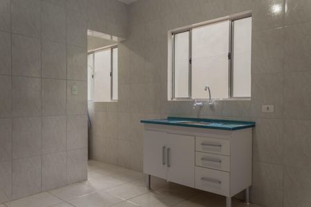 Sala/Cozinha de casa para alugar com 1 quarto, 48m² em Vila Alves Dias, São Bernardo do Campo