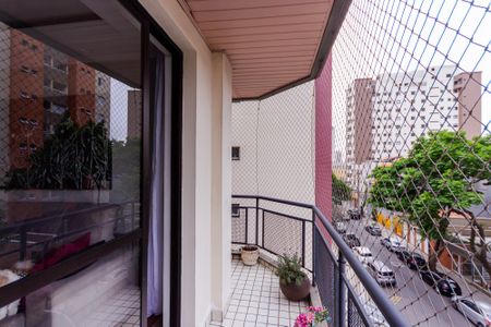 Varanda da Sala de apartamento à venda com 3 quartos, 111m² em Campestre, Santo André