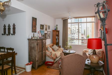 Sala de apartamento à venda com 3 quartos, 110m² em Pinheiros, São Paulo