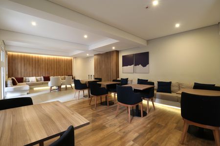 Apartamento para alugar com 27m², 1 quarto e sem vagaÁrea comum - Salão de festas