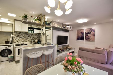 Sala de apartamento para alugar com 1 quarto, 45m² em Jardim Londrina, São Paulo