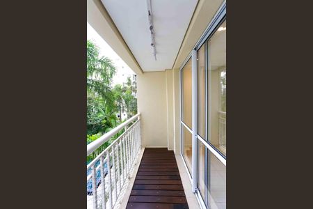 Varanda de kitnet/studio à venda com 1 quarto, 34m² em Panamby, São Paulo