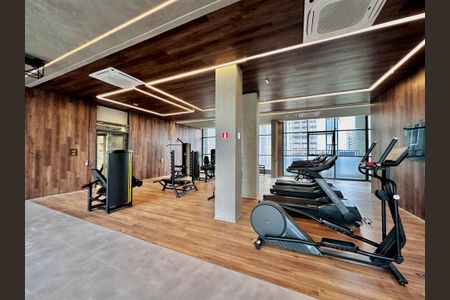 Apartamento para alugar com 58m², 2 quartos e 1 vaga Apartamento para alugar com 58m², 2 quartos e 1 vagaÁrea comum -Academia