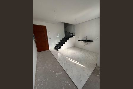 Sala de apartamento à venda com 2 quartos, 110m² em Vila Alice, Santo André