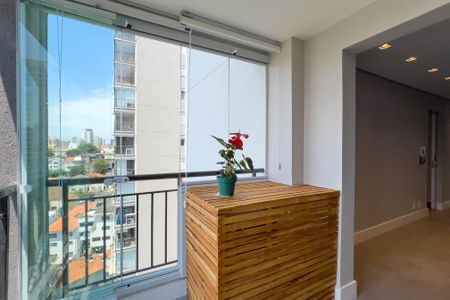 Varanda de kitnet/studio para alugar com 1 quarto, 33m² em Vila Mariana, São Paulo