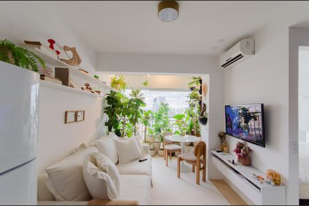 Sala de apartamento para alugar com 1 quarto, 40m² em Paraíso, São Paulo