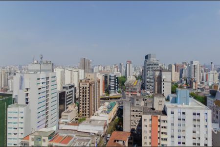 Vista do Quarto de apartamento para alugar com 1 quarto, 40m² em Paraíso, São Paulo