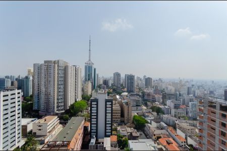 Vista da Sala de apartamento para alugar com 1 quarto, 40m² em Paraíso, São Paulo
