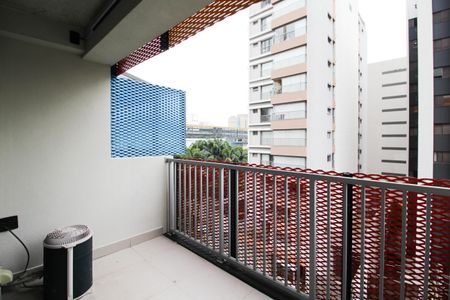 Varanda de apartamento à venda com 1 quarto, 25m² em Indianópolis, São Paulo