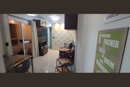 Sala de apartamento para alugar com 2 quartos, 50m² em Vila Príncipe de Gales, Santo André