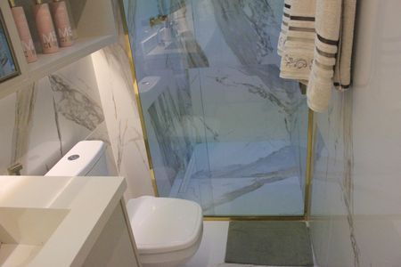 Apartamento para alugar com 69m², 2 quartos e 1 vagaBanheiro da Suíte