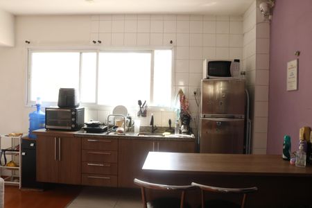 Sala/Cozinha de apartamento à venda com 1 quarto, 43m² em Barra Funda, São Paulo