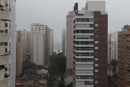 Vista da Varanda de apartamento para alugar com 3 quartos, 115m² em Barra Funda, Guarujá