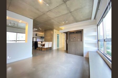 Sala de apartamento para alugar com 2 quartos, 70m² em Jardim das Acacias, São Paulo