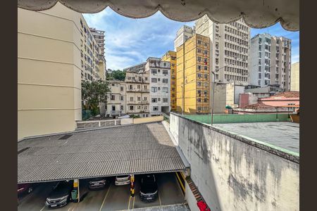 Vista Sala de apartamento à venda com 2 quartos, 102m² em Glória, Rio de Janeiro