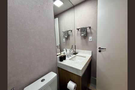 Studio à venda com 28m², 1 quarto e sem vaga Studio à venda com 28m², 1 quarto e sem vagaBanheiro