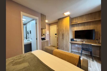 Studio à venda com 28m², 1 quarto e sem vaga Studio à venda com 28m², 1 quarto e sem vagaStudio