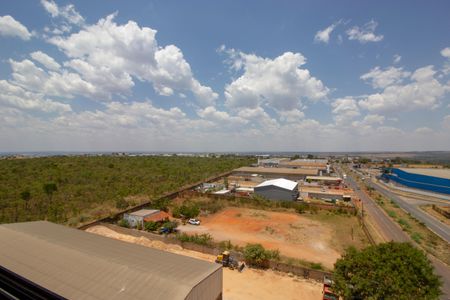 Vista da Sala de apartamento para alugar com 1 quarto, 40m² em Águas Claras, Brasília