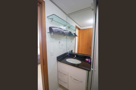 Banheiro de apartamento para alugar com 1 quarto, 40m² em Águas Claras, Brasília