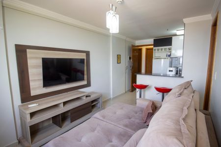 Sala de apartamento para alugar com 1 quarto, 40m² em Águas Claras, Brasília