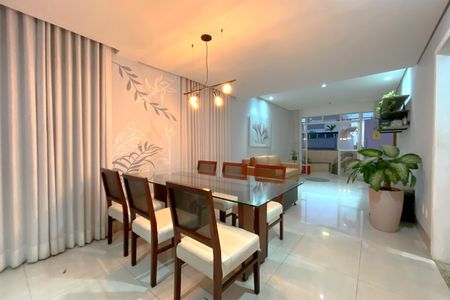 Sala de apartamento para alugar com 3 quartos, 110m² em Santo Antônio, Belo Horizonte