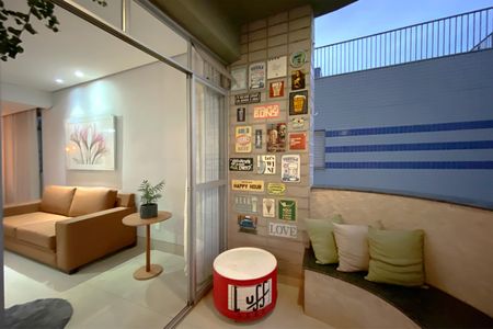Varanda de apartamento para alugar com 3 quartos, 110m² em Santo Antônio, Belo Horizonte