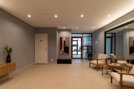 Apartamento à venda com 40m², 1 quarto e sem vagaHall social