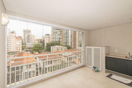 Varanda de apartamento para alugar com 2 quartos, 112m² em Moema, São Paulo