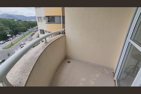 Varanda de apartamento para alugar com 1 quarto, 44m² em Barra da Tijuca, Rio de Janeiro