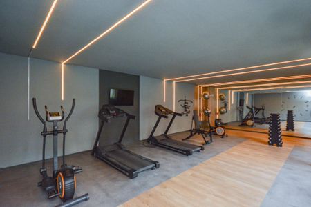 Apartamento para alugar com 46m², 2 quartos e 1 vaga Apartamento para alugar com 46m², 2 quartos e 1 vagaÁrea comum - Academia