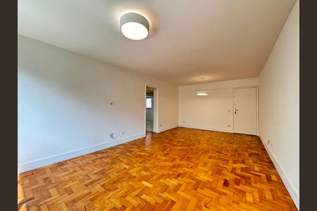 Sala de apartamento para alugar com 3 quartos, 105m² em Indianópolis, São Paulo