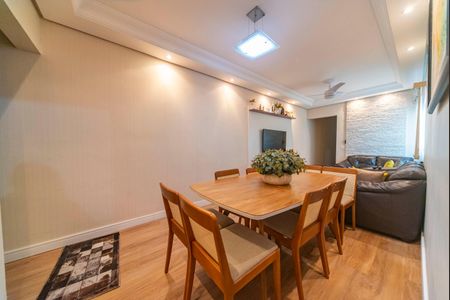 Sala de apartamento à venda com 3 quartos, 80m² em Vila Homero Thon, Santo André