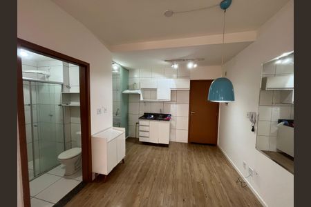 Sala/Cozinha de apartamento para alugar com 1 quarto, 40m² em Samambaia Sul, Brasília
