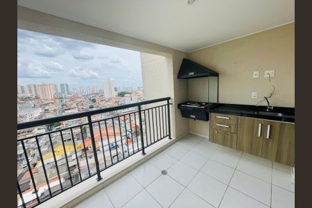 Varanda da Sala de apartamento à venda com 2 quartos, 68m² em Jardim Flor da Montanha, Guarulhos