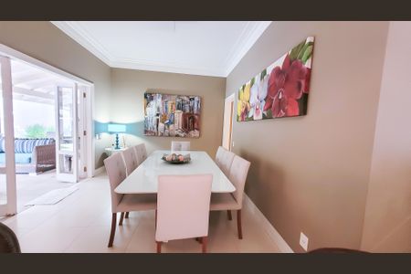 Casa de condomínio à venda com 439m², 4 quartos e 6 vagas Casa de condomínio à venda com 439m², 4 quartos e 6 vagasSala de Jantar