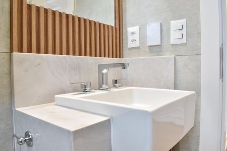 Apartamento para alugar com 83m², 2 quartos e 2 vagasBanheiro da Suíte