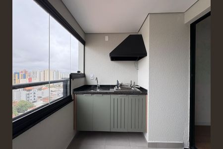 Varanda gourmet de apartamento para alugar com 2 quartos, 64m² em Parque das Nações, Santo André