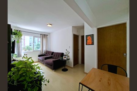 Sala de apartamento à venda com 1 quarto, 45m² em Vila Nova Conceição, São Paulo