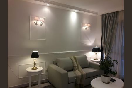 Sala de apartamento para alugar com 1 quarto, 34m² em Indianópolis, São Paulo