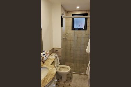 Banheiro Social de apartamento para alugar com 1 quarto, 34m² em Indianópolis, São Paulo