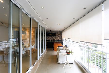 Varanda da Sala de apartamento à venda com 3 quartos, 177m² em Jardim Colombo, São Paulo