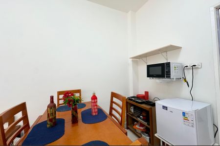 Cozinha de apartamento para alugar com 1 quarto, 22m² em Centro, Rio de Janeiro
