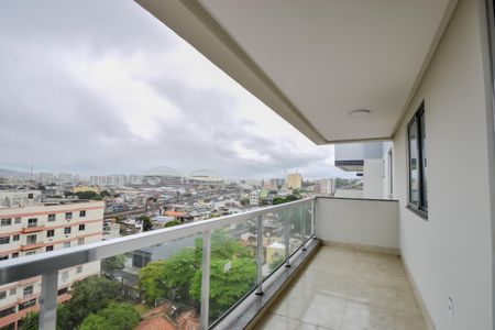 Varanda da Sala de apartamento para alugar com 2 quartos, 58m² em Engenho de Dentro, Rio de Janeiro