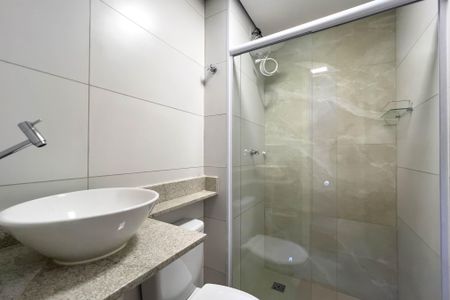 Studio para alugar com 26m², 1 quarto e sem vaga Studio para alugar com 26m², 1 quarto e sem vagaBanheiro