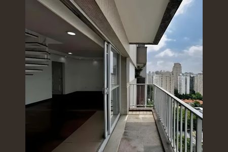 Varanda de apartamento para alugar com 4 quartos, 264m² em Campo Belo, São Paulo