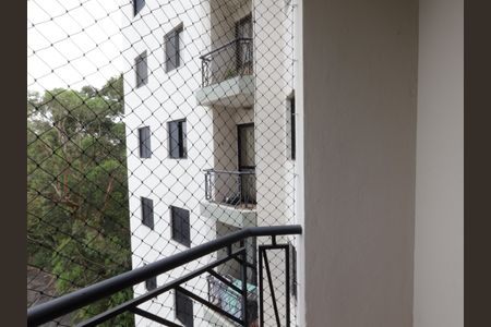 Varanda da Sala de apartamento à venda com 2 quartos, 63m² em Jardim Taboao, São Paulo