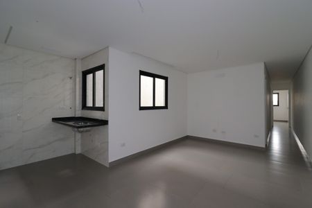 Sala de apartamento à venda com 3 quartos, 140m² em Campestre, Santo André