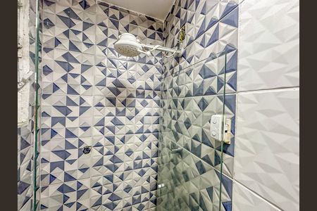 Banheiro de kitnet/studio à venda com 1 quarto, 26m² em Flamengo, Rio de Janeiro